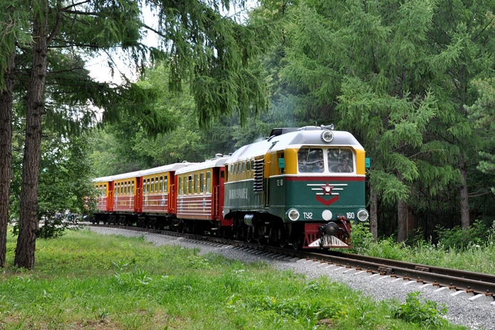 Детская железная дорога челябинск парк гагарина карта