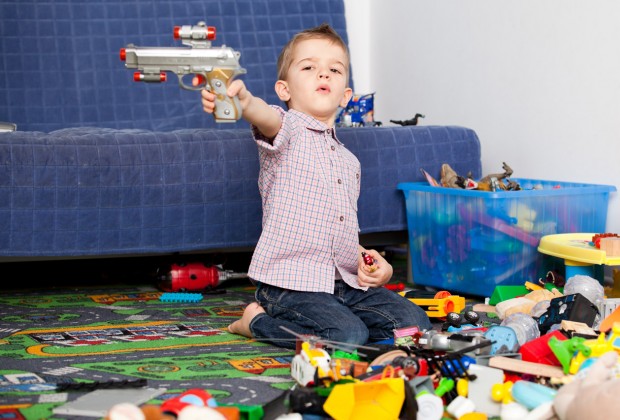 Boy And Toy Gun 001 620x420